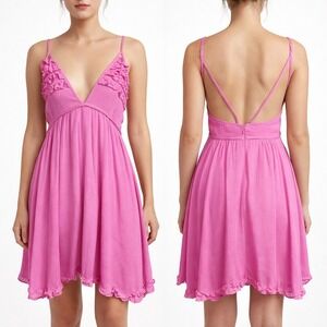 SKYLAR + MADISON Ruffle Mini Dress. Size Medium‎